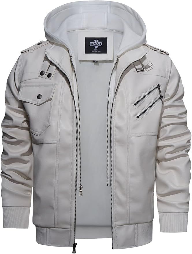 Moto Jacket with Removable Hood [MENS] product image (4)