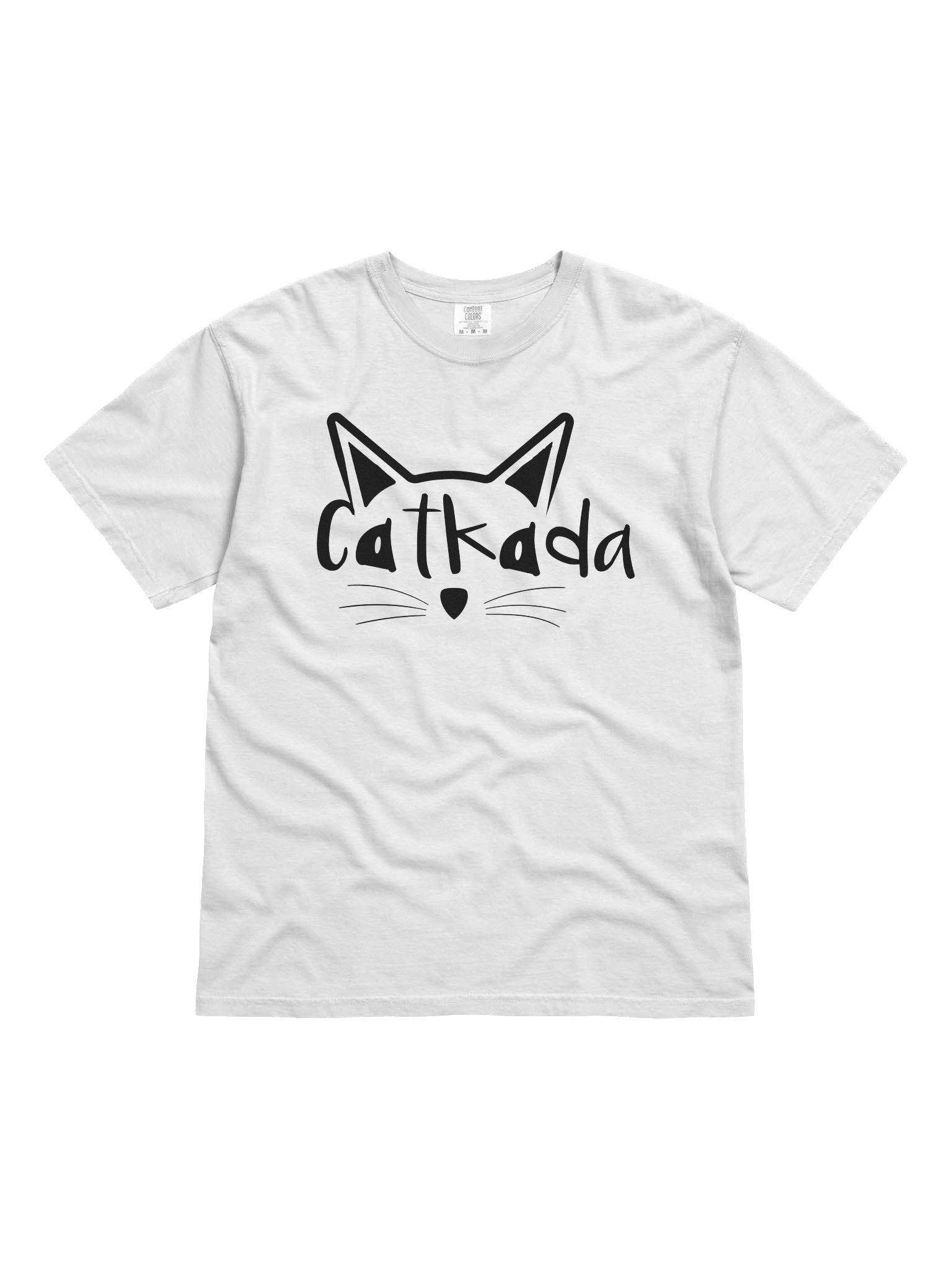 CATKADA LOGO T-SHIRT WHITE product image (1)