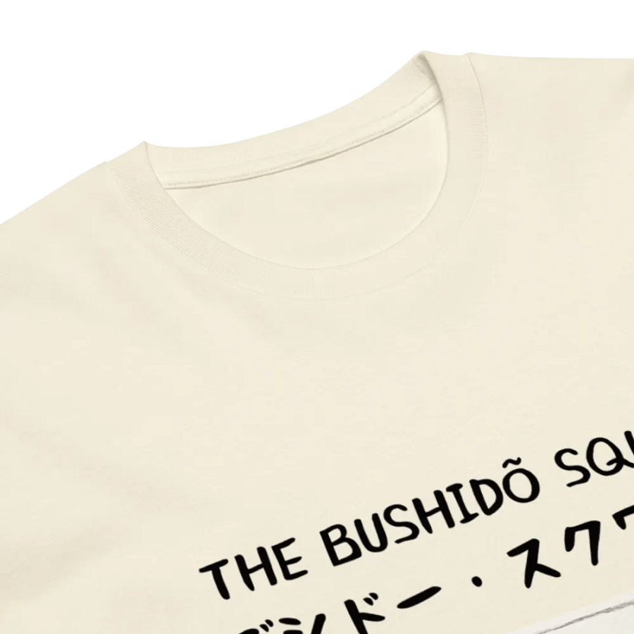 The Bushidõ Squad - Unisex T-Shirt [Cream and White] product image (6)
