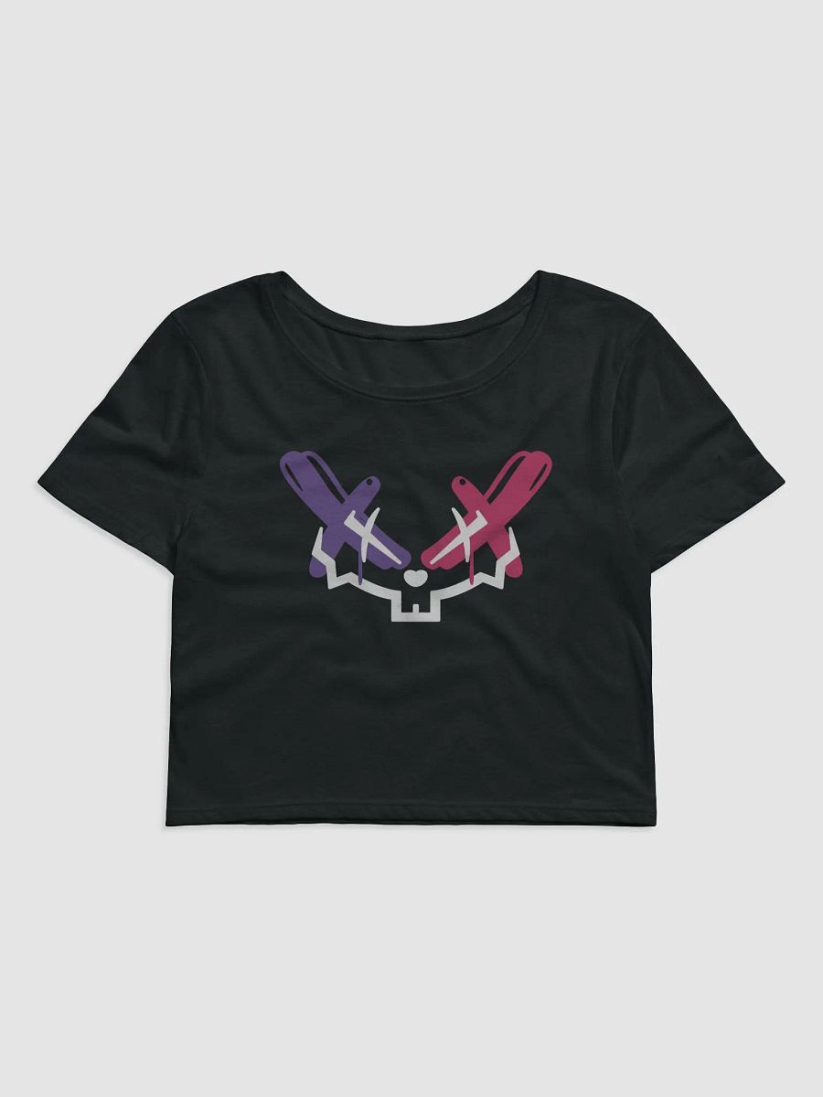 Girly Pop Crop Top - Black product image (1)