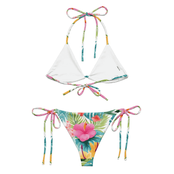 Tropical Glow String Bikini Set product image (1)