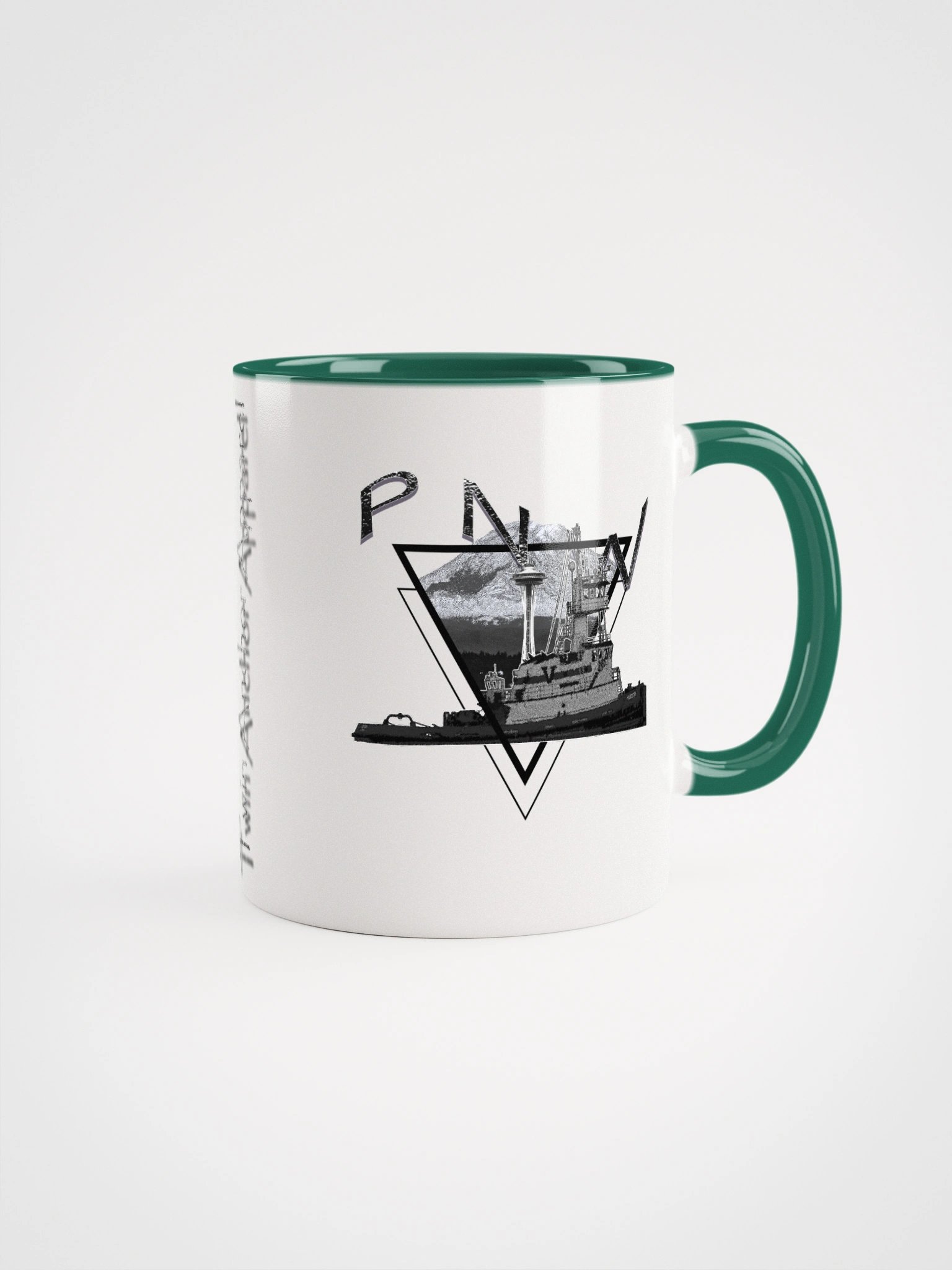 Hudson VB Triangle-Mt Raine- PNW Mug 11oz & 15oz product image (1)