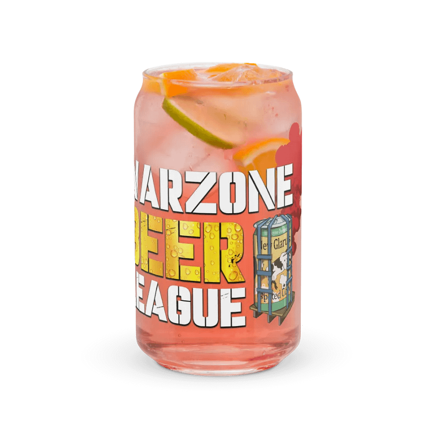 Warzone Beer League (Beer Loadout) - Can Shaped Glass product image (7)