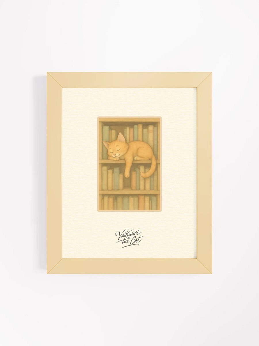Vaikauri the Cat - Framed Matte Artprint product image (8)