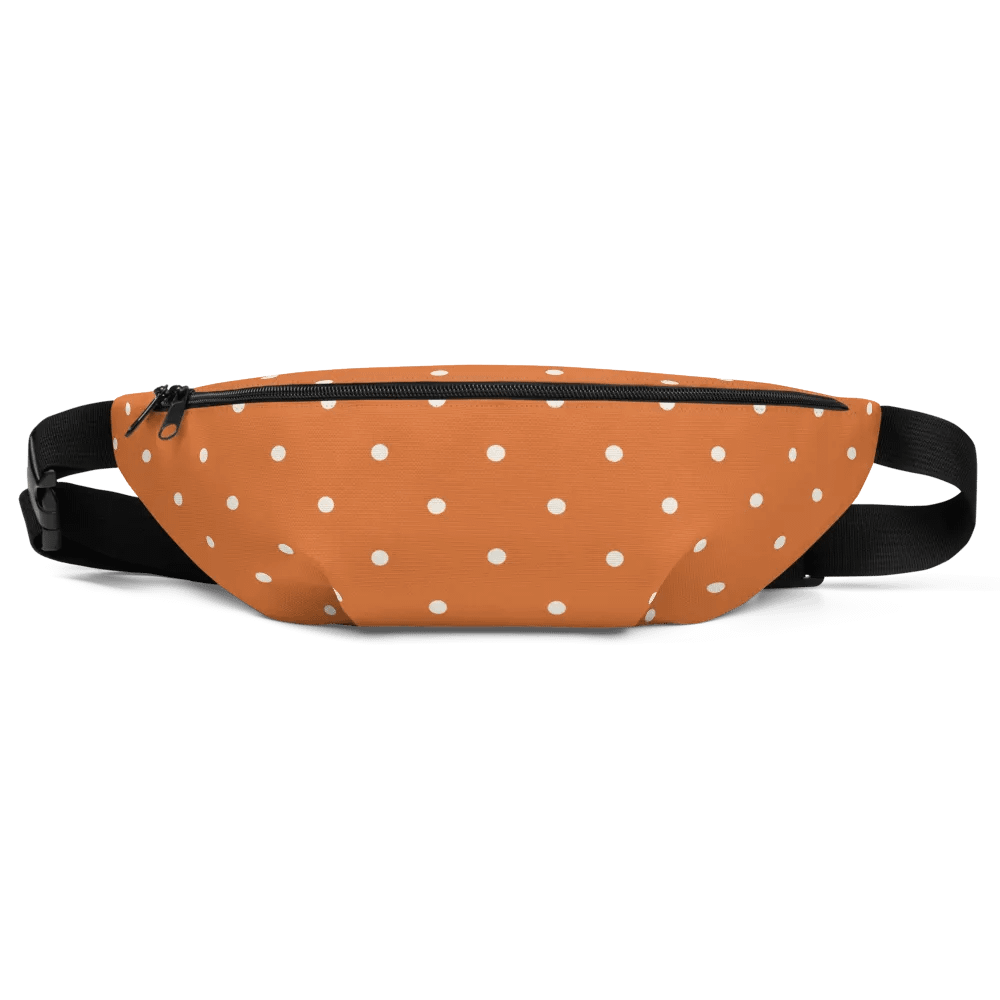 Orange with Cream Dots Fanny Pack product image (1)