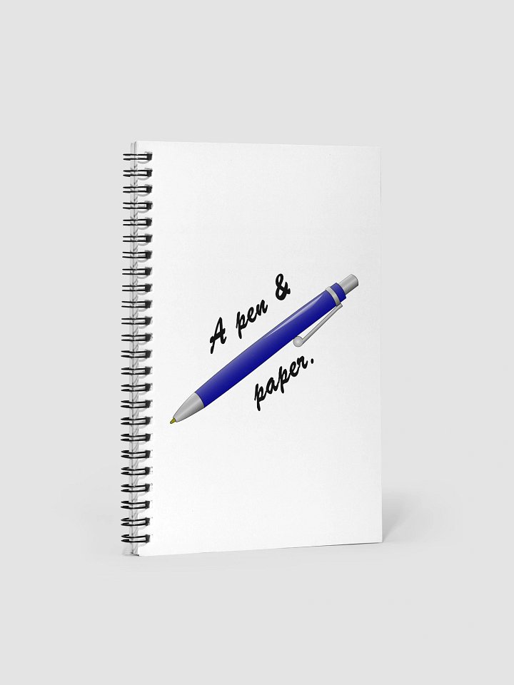 A Pen & Paper- Spiral Notebook product image (1)