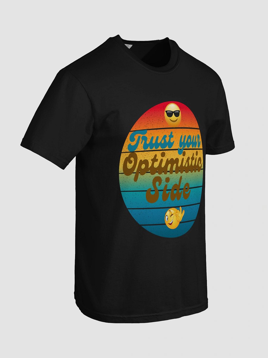 Optimistic Vibes Gradient T-Shirt product image (7)