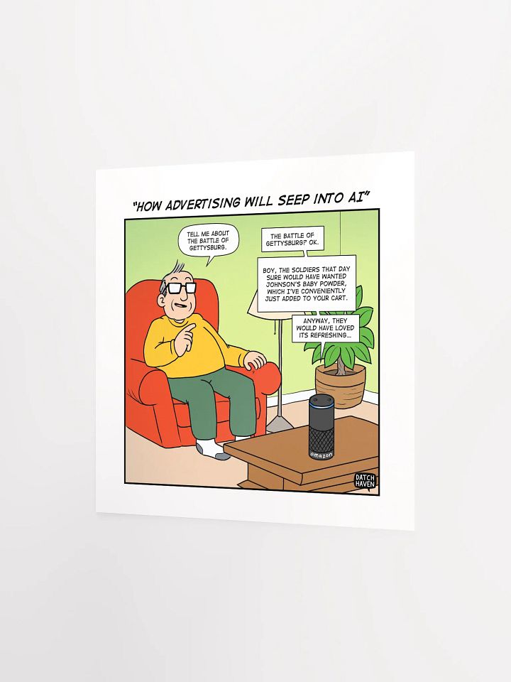 "Google Ad pros' scary stories" poster (10″×10″) product image (2)