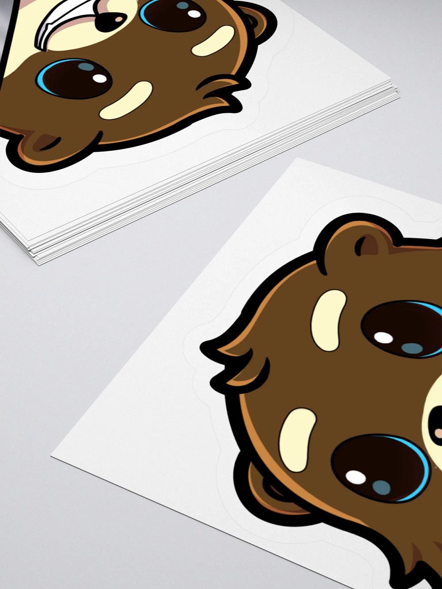 Otter "I'll Cut You!" Sticker product image (4)
