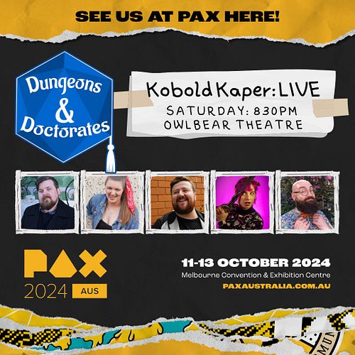 We announced it on stream, so we're announcing it here!
Half of team @dndoctorates (@ben.keirnan and @osullivankate) are head...