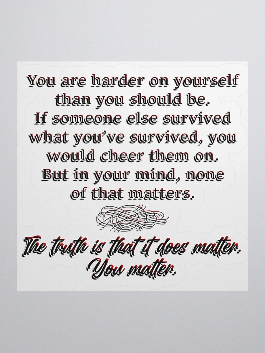 Positivity - Harder Sticker product image (3)