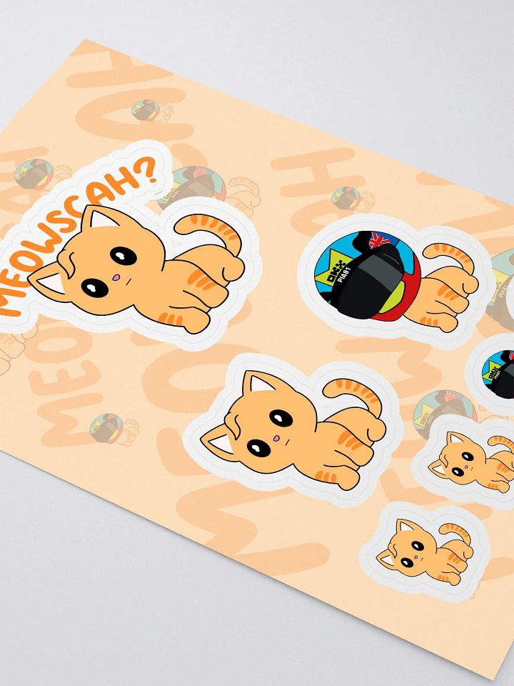 MEOWSCAH? - Sticker Sheet product image (2)