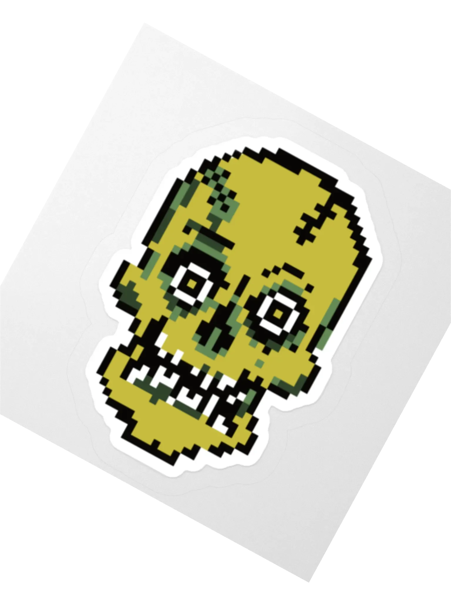 RETRO Chomps Logo Skull Kiss Cut Stickers product image (3)