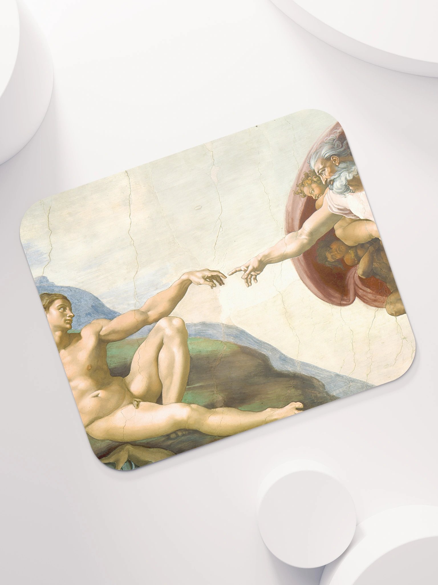 The Creation of Adam Mouse Pad product image (7)
