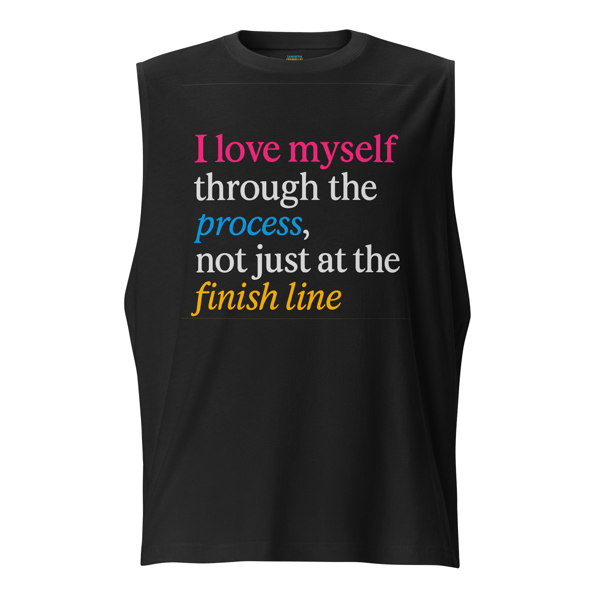 Love Through Process T-Shirt – Mental Health Affirmation Tee Celebrating Growth & Healing product image (1)