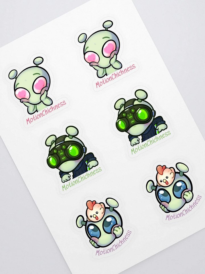 Emote Sticker Sheet product image (2)