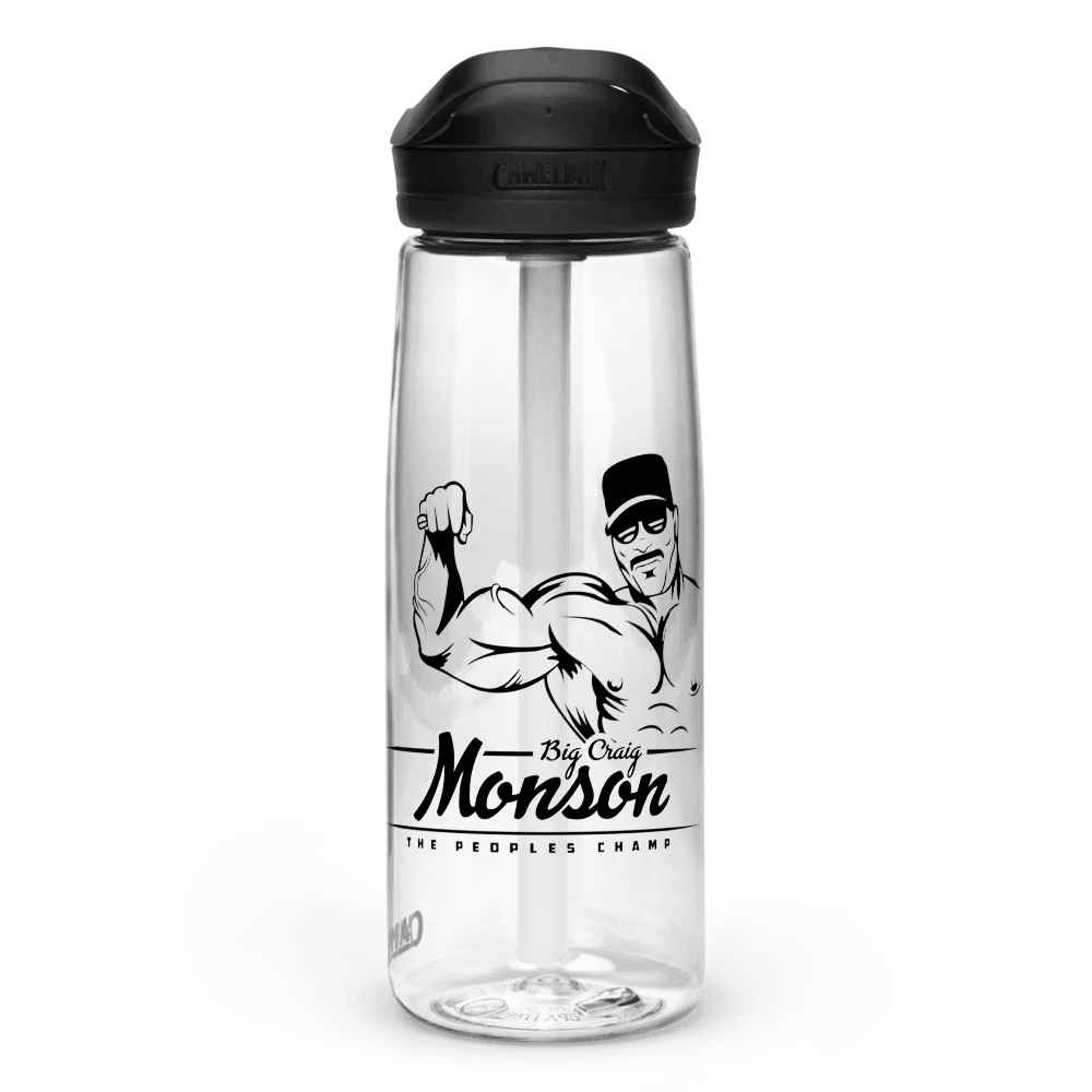 Craig Monson The People's Champ Sports Water Bottle product image (1)