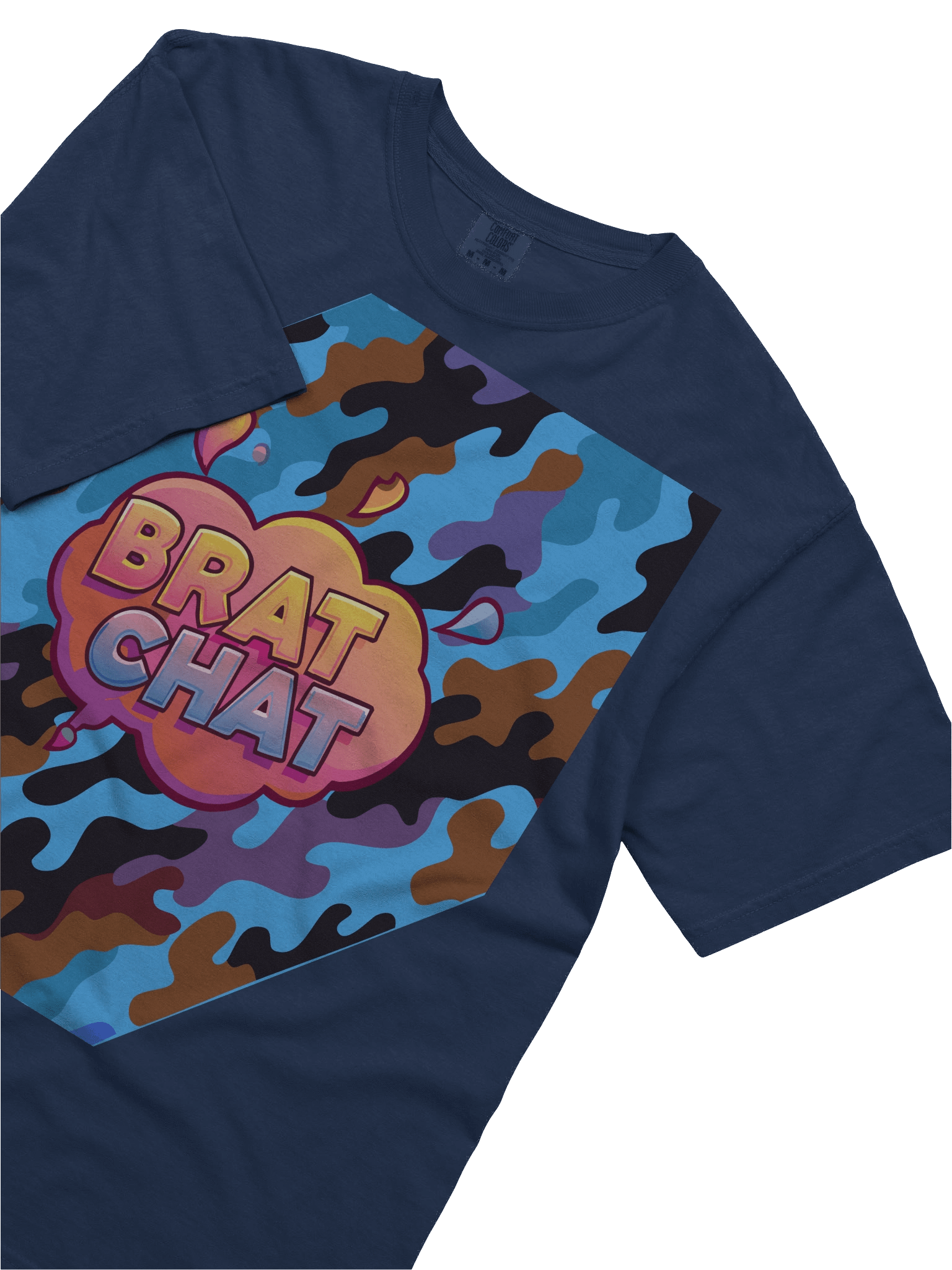 Brat Chat Camo Logo Tee product image (5)