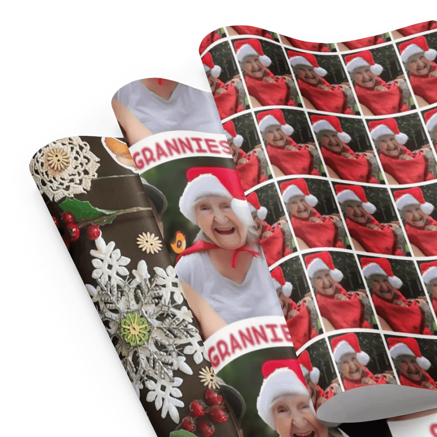 Wrapping Paper - Set of (3) original O.G. Grannie designs product image (1)