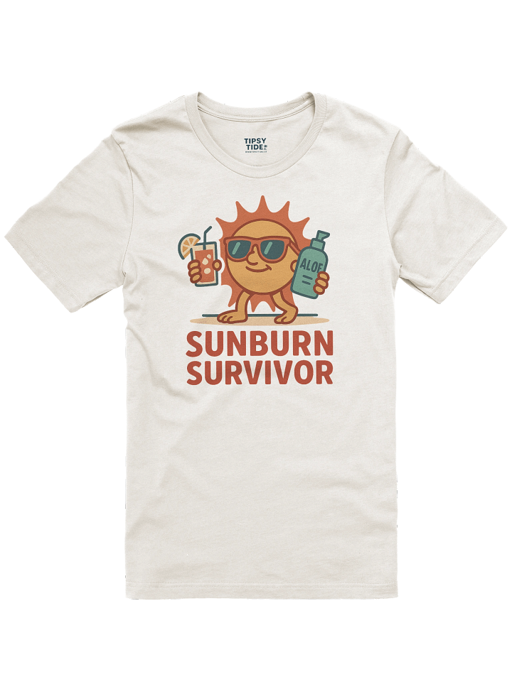 Sunburn Survivor Graphic Tee product image (1)