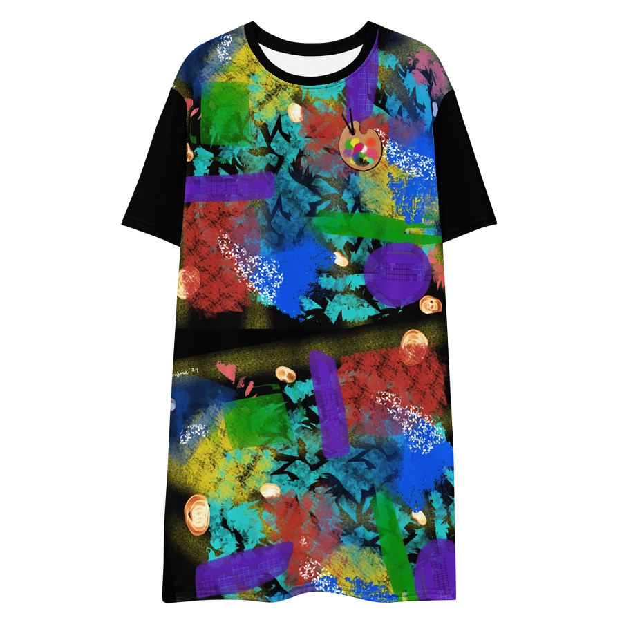 AbstractWear#4 T-Shirt Dress product image (1)