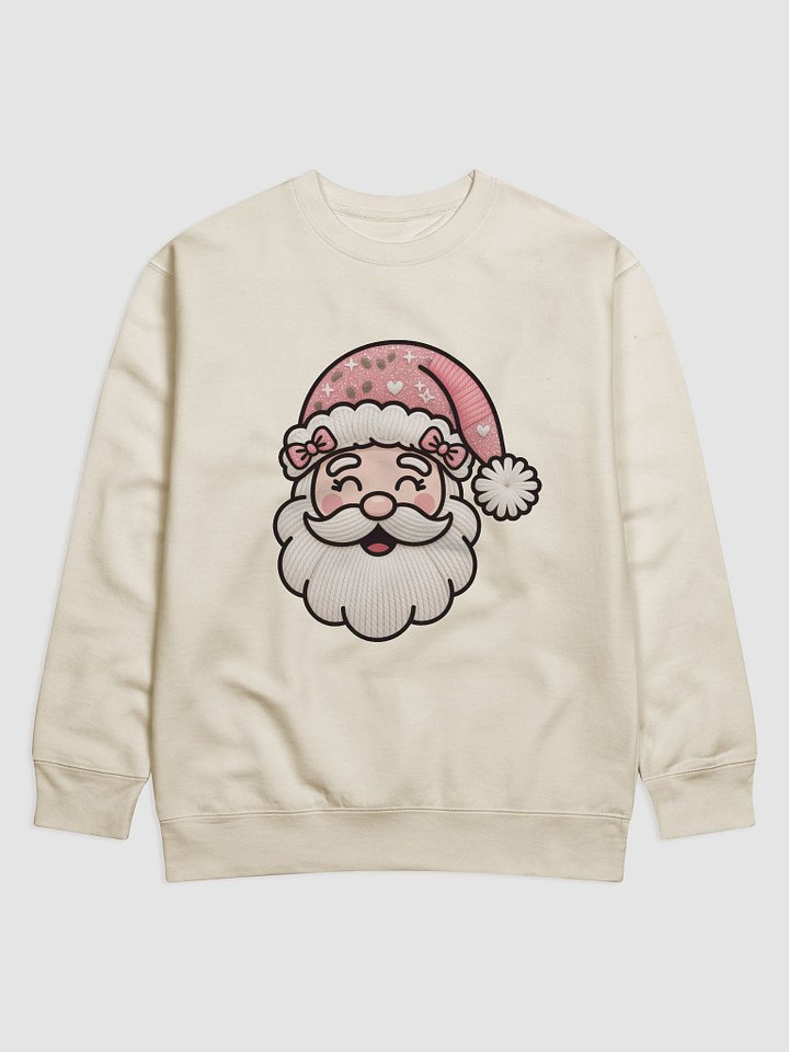 Cheerful Santa Cotton Sweatshirt product image (19)