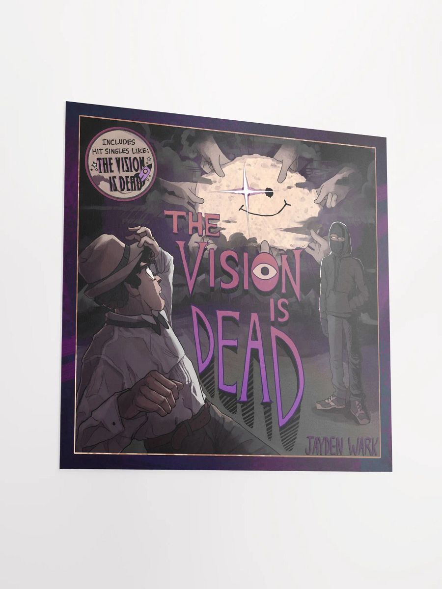 The Vision Is Dead Album Poster product image (3)
