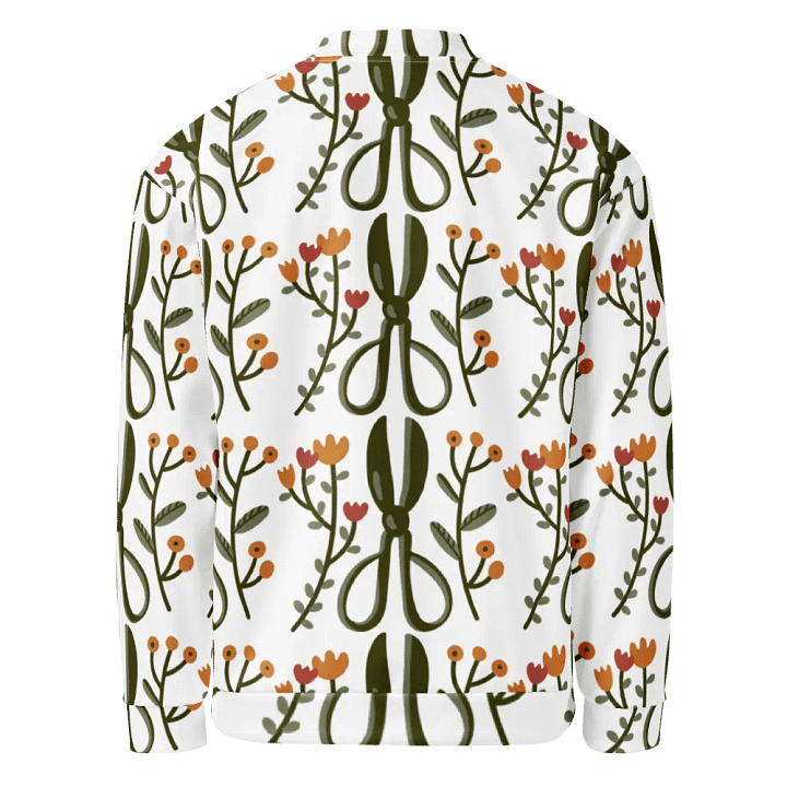 Botanical Bliss All-Over Print Bomber Jacket product image (2)