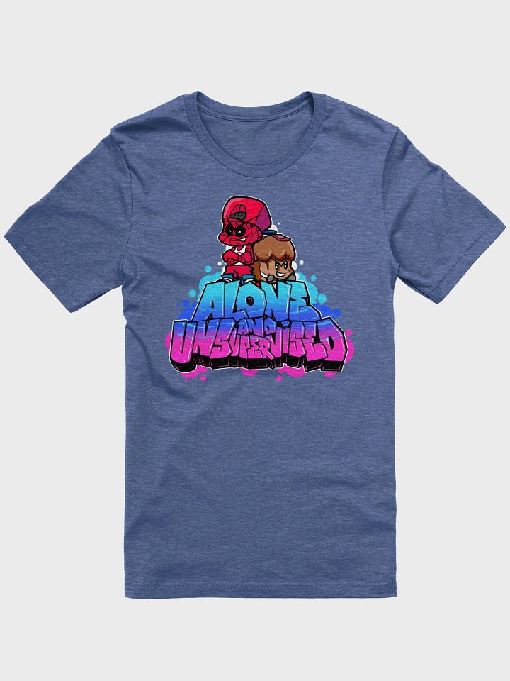 Alone and Unsupervised Graffiti T-Shirt product image (1)