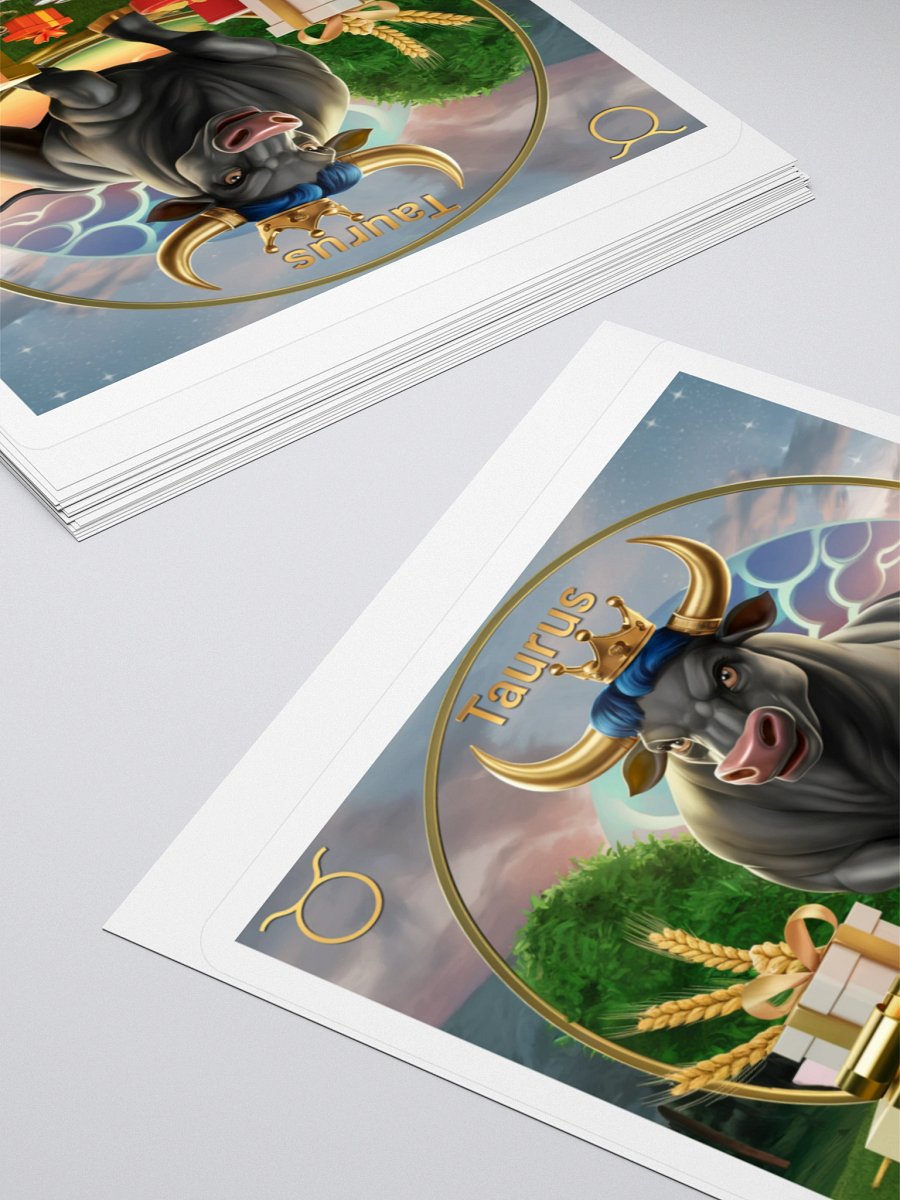 Taurus Zodiac Sticker - Exclusive Bull Design | TDS Music product image (11)