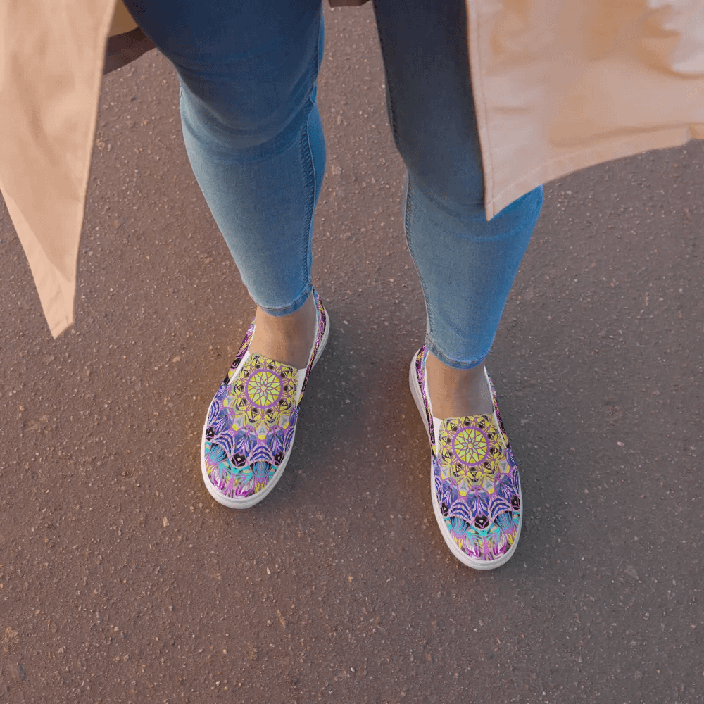 Mandala Magic Slip-On Canvas Shoes product image (5)
