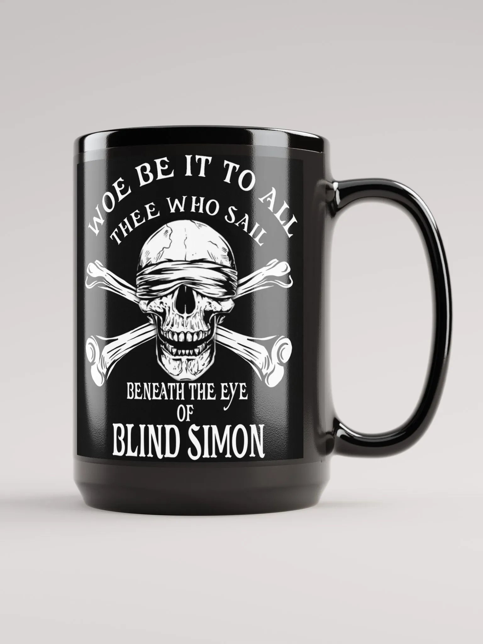 Blind Simon - Blue Infinity Coffee Mug product image (1)