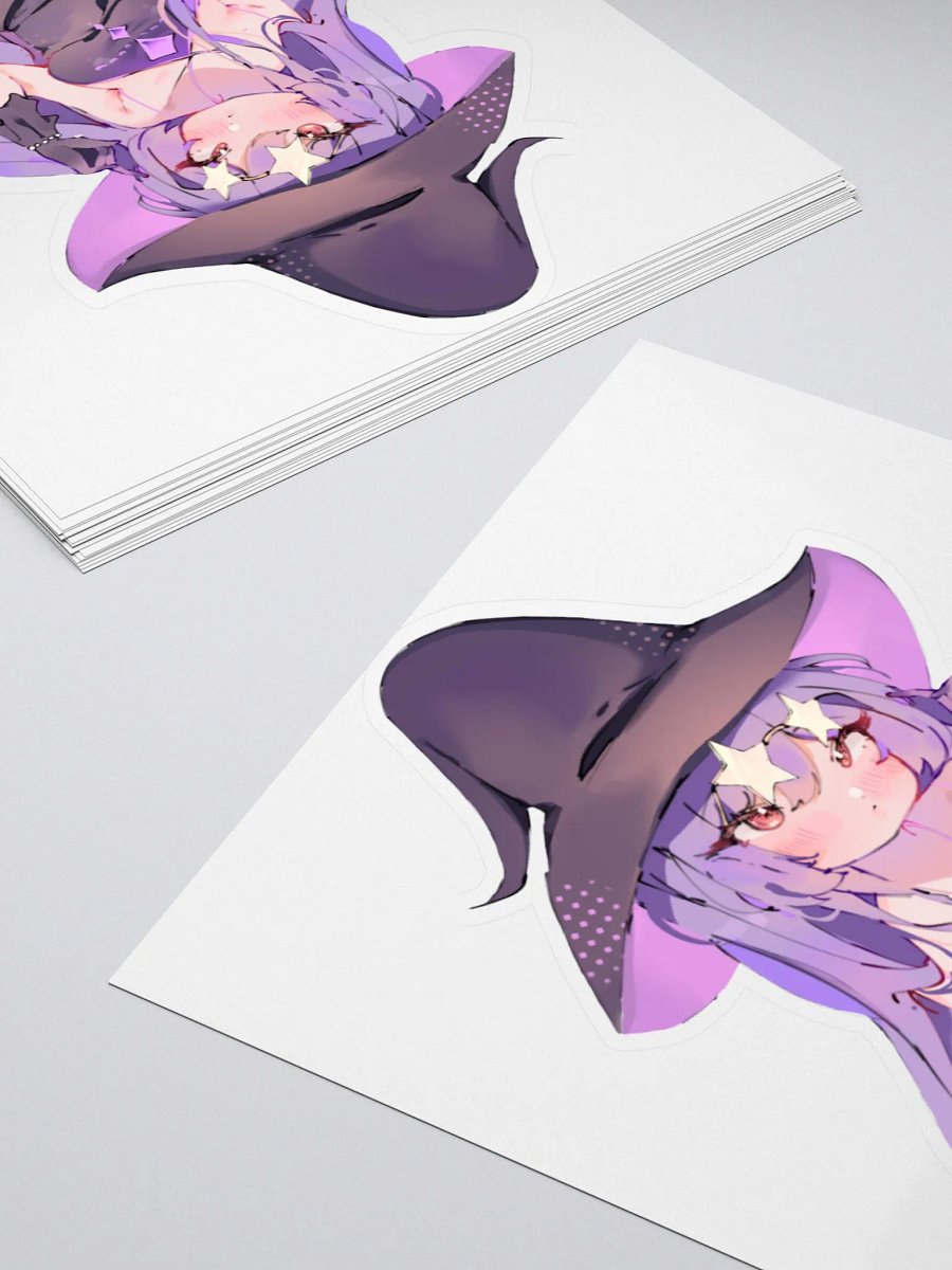 Shirobeats Star Glasses Kiss Cut Sticker product image (11)