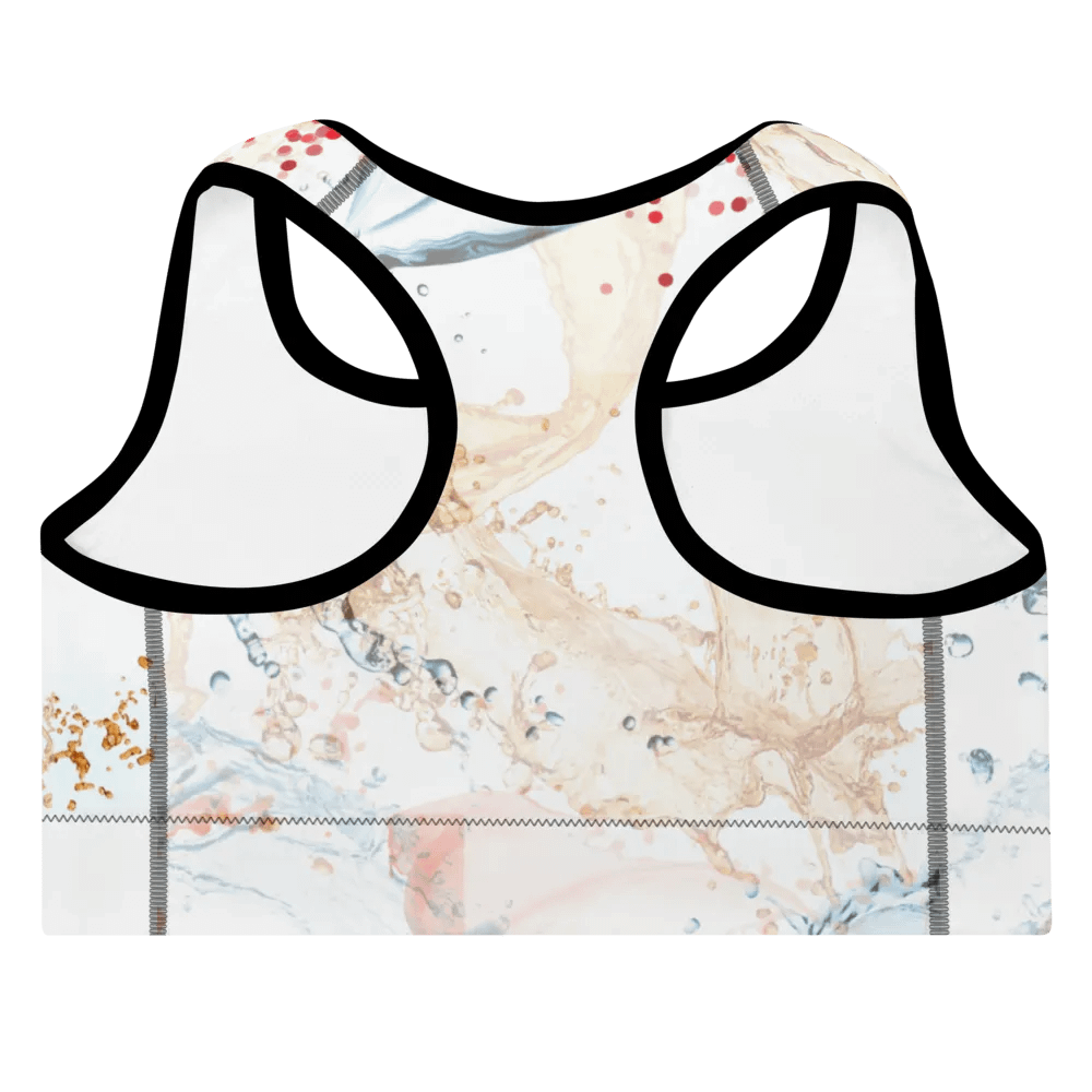 Splashed Fusion Padded Sports Bra product image (7)