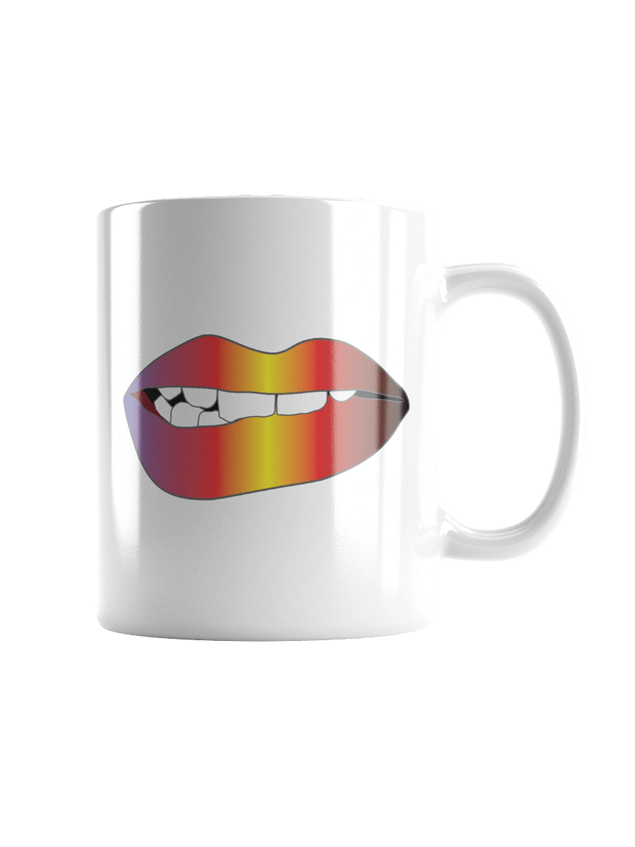 Polyamory Pride Gradient Biting Lips Mug product image (1)
