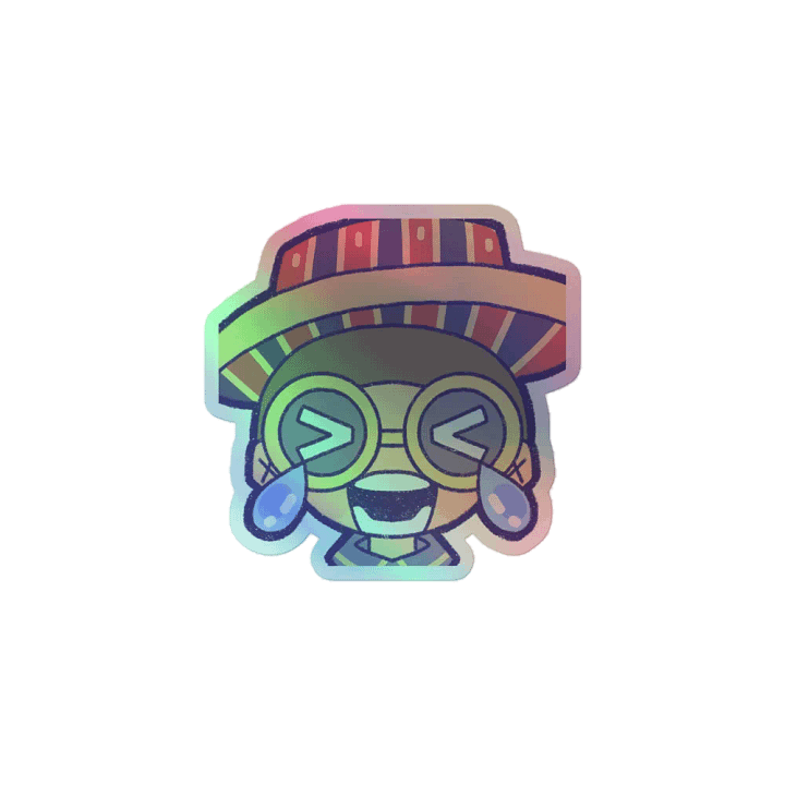 Holographic Sticker Sheet - :HatKid_Laugh: product image (1)