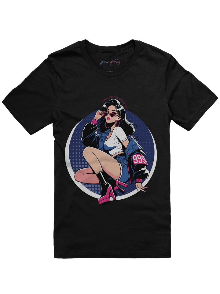 Panic Glitchy Dream Girl Stunner Tee product image (7)