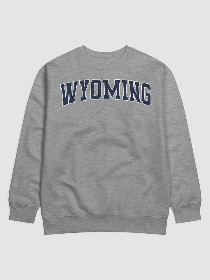 Wyoming Vintage Varsity Premium Sweatshirt product image (114)