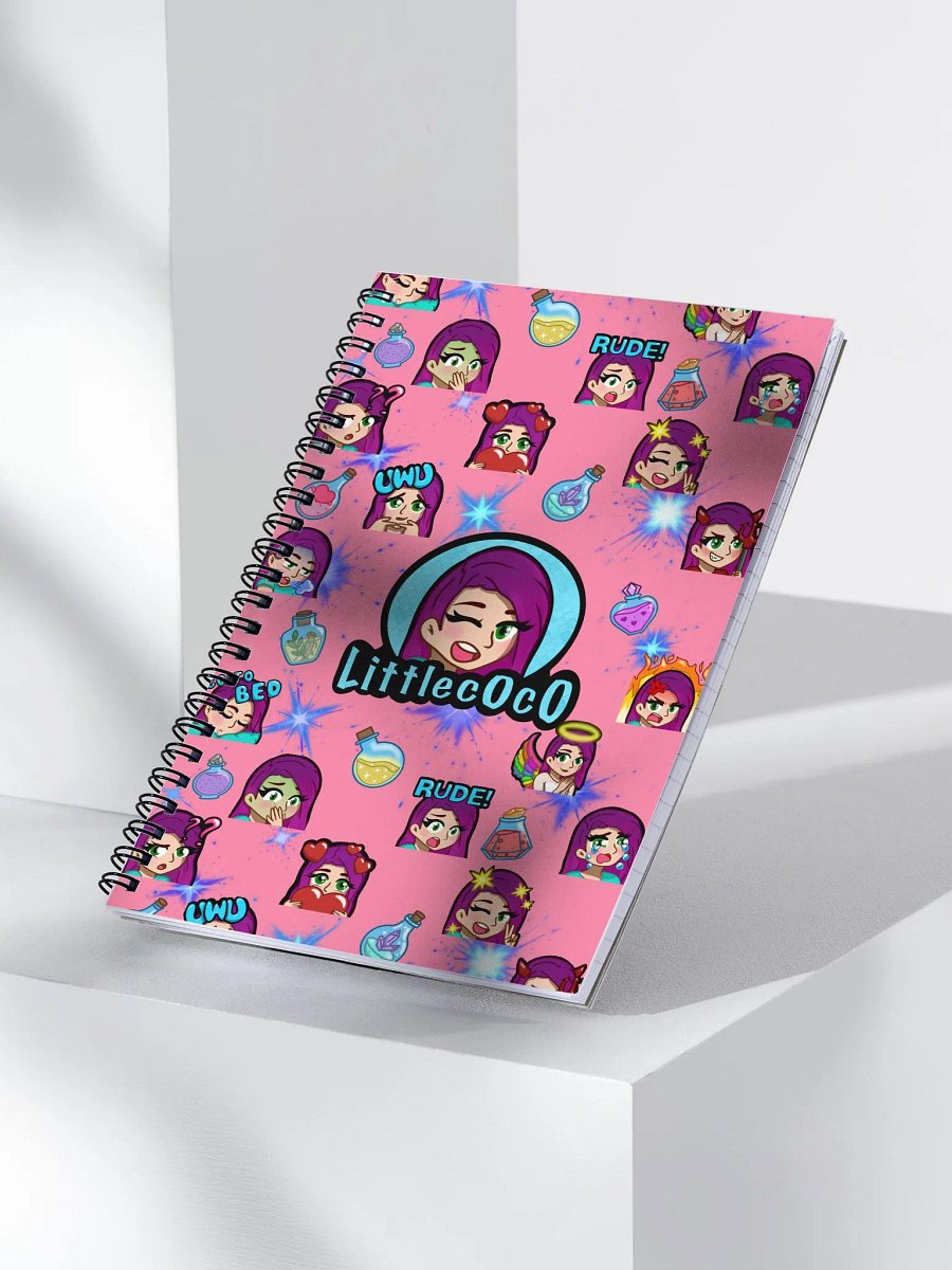 Littlec0c0 Emote Notebook product image (4)