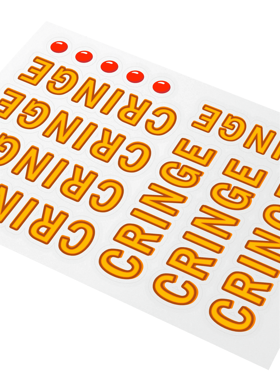 Stickers! - Cringe product image (2)