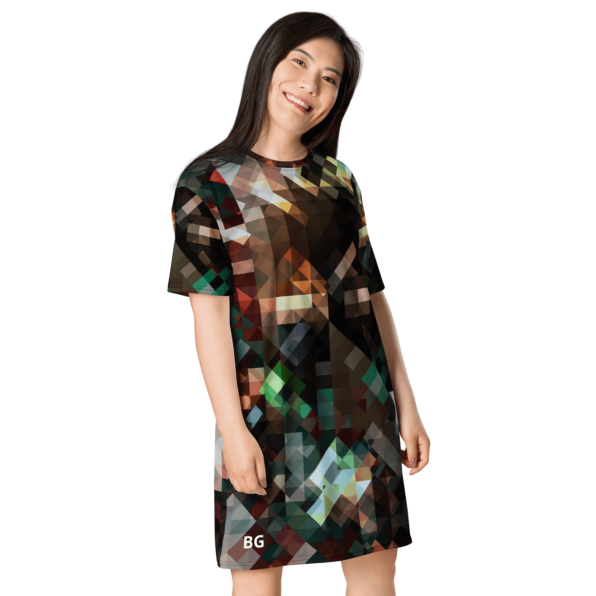 Barry Grady Abstract T-Shirt Dress product image (4)