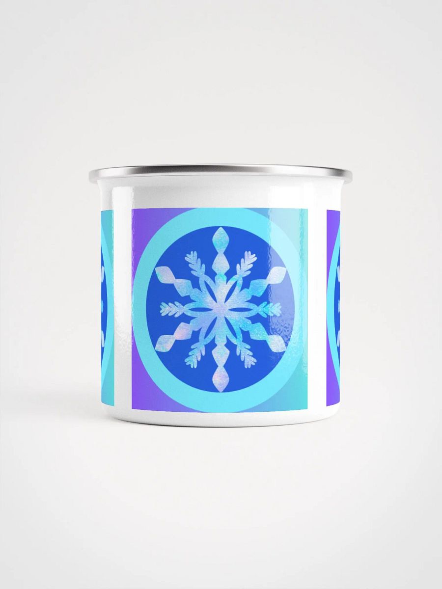 snowflake Enamel Mug product image (5)