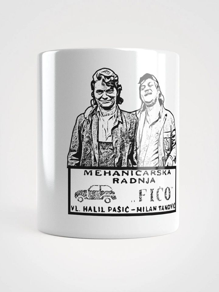 Kriva Tabla White Glossy Mug product image (1)