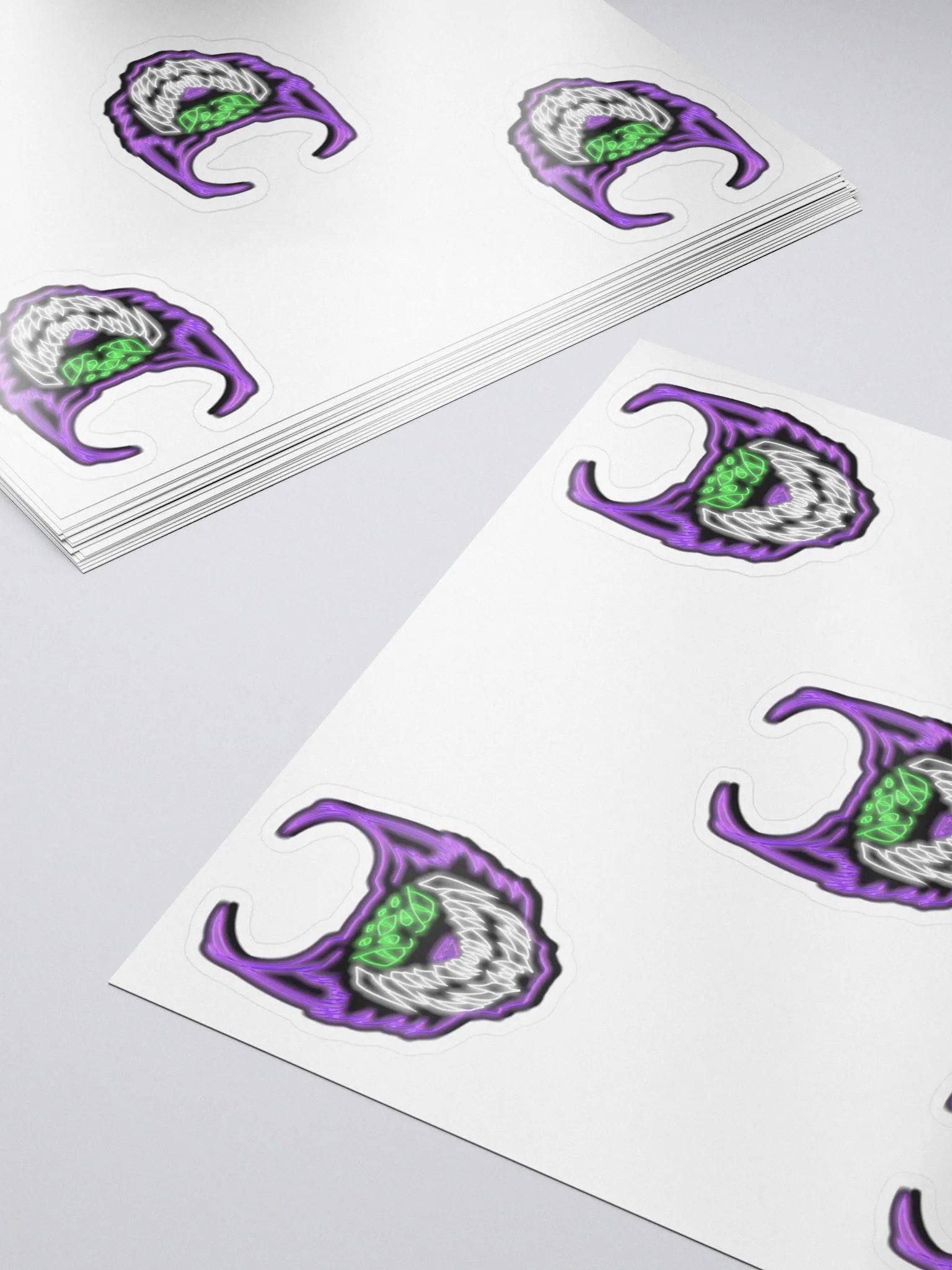 Dark Neon Chesh Stickers product image (5)