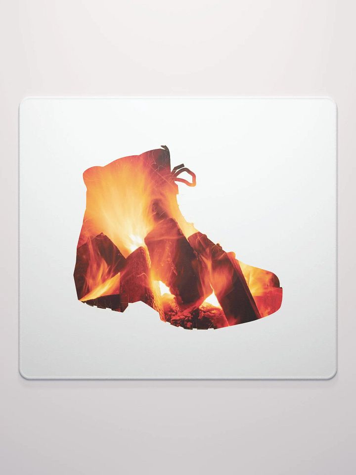 Fire In Hiking Boots Hiking, boots, outdoors, camping, relaxing, hiking boots, adventure, away from home, nature, travel, mountain, forest, wild, trees, sunset, retro, souvenir, distressed. product image (4)