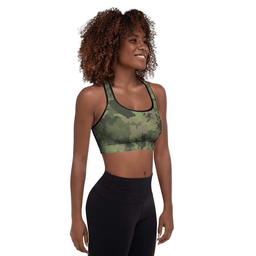 Padded Sports Bra-Woodland Camo product image (6)