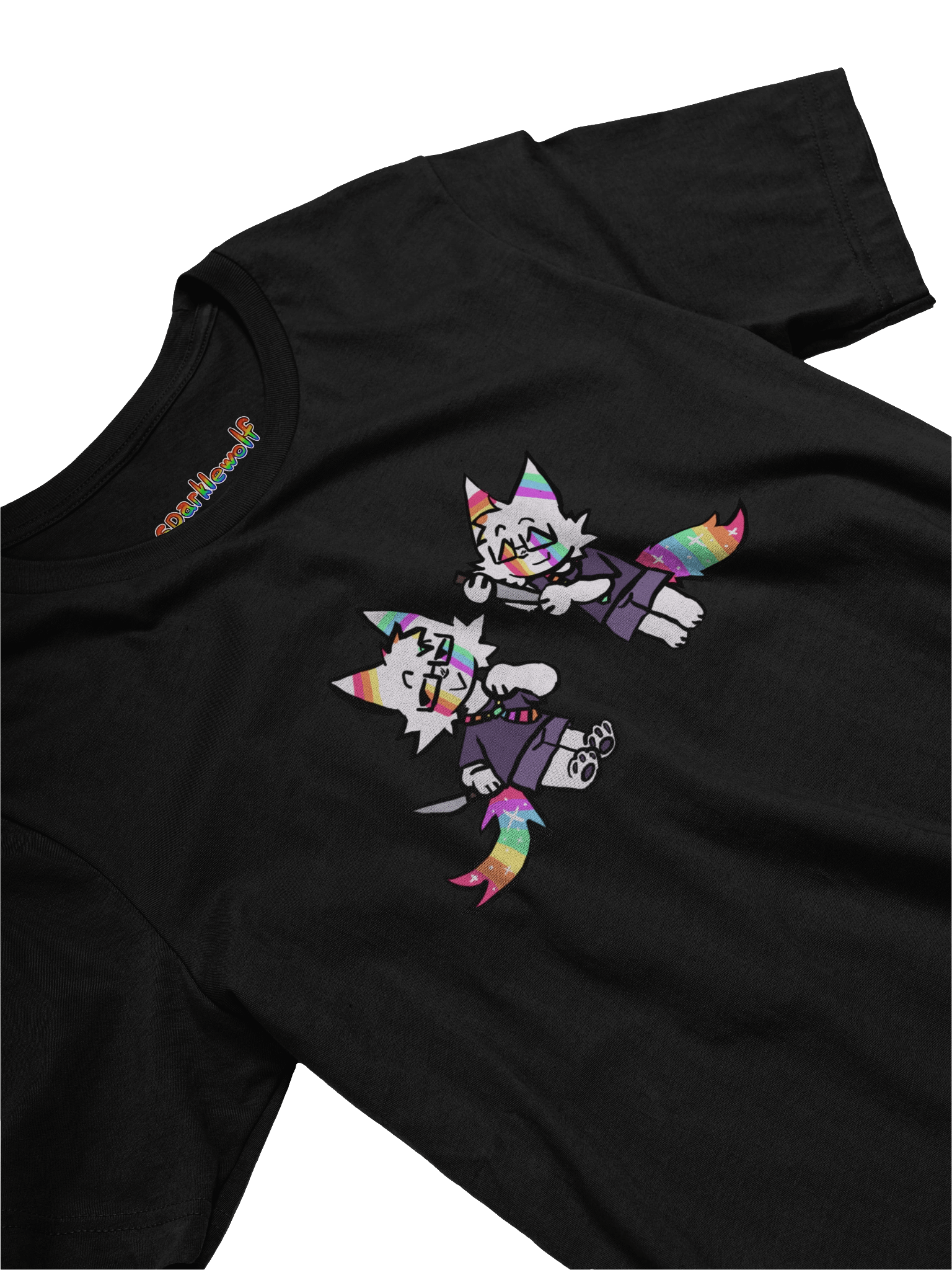 TINY MURDERER GLITTER T-SHIRT product image (18)