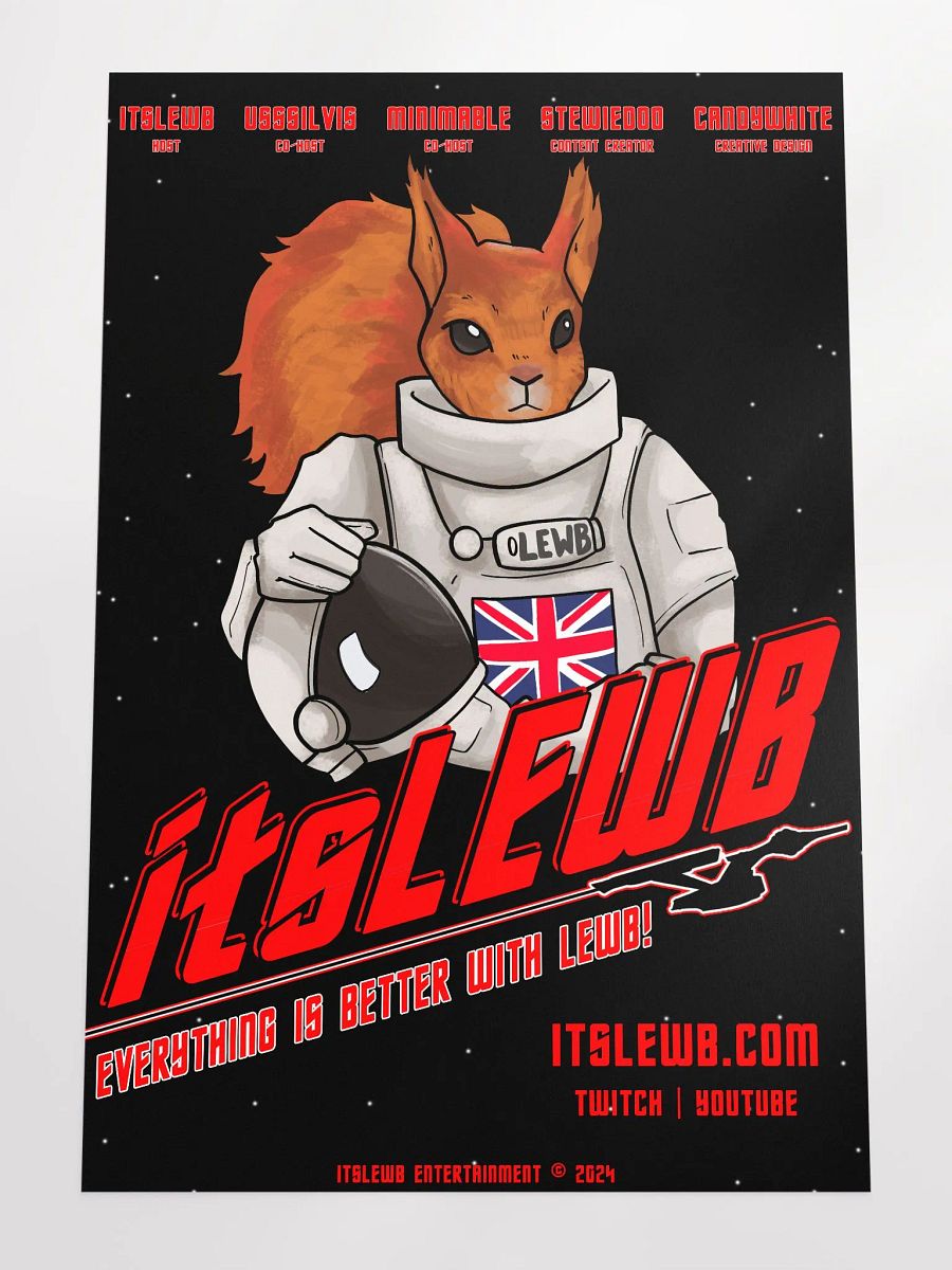 ItsLEWB - The Stream! - Poster product image (4)