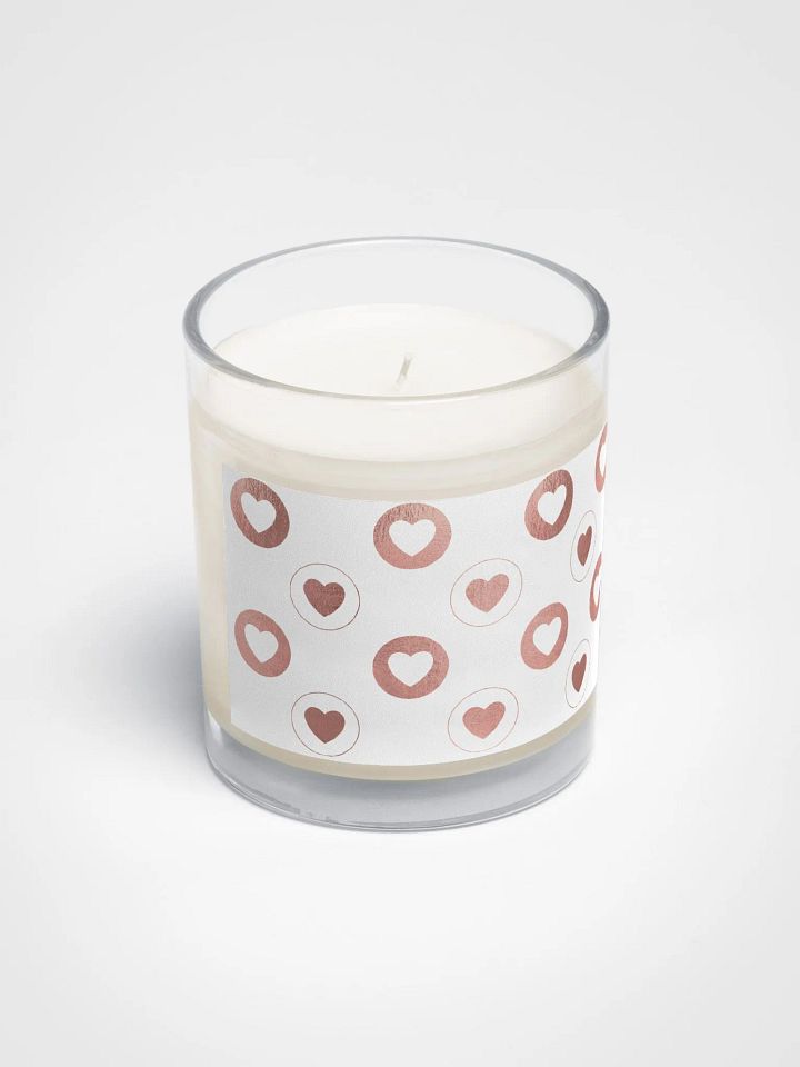 Rosy Hearts Candle product image (2)
