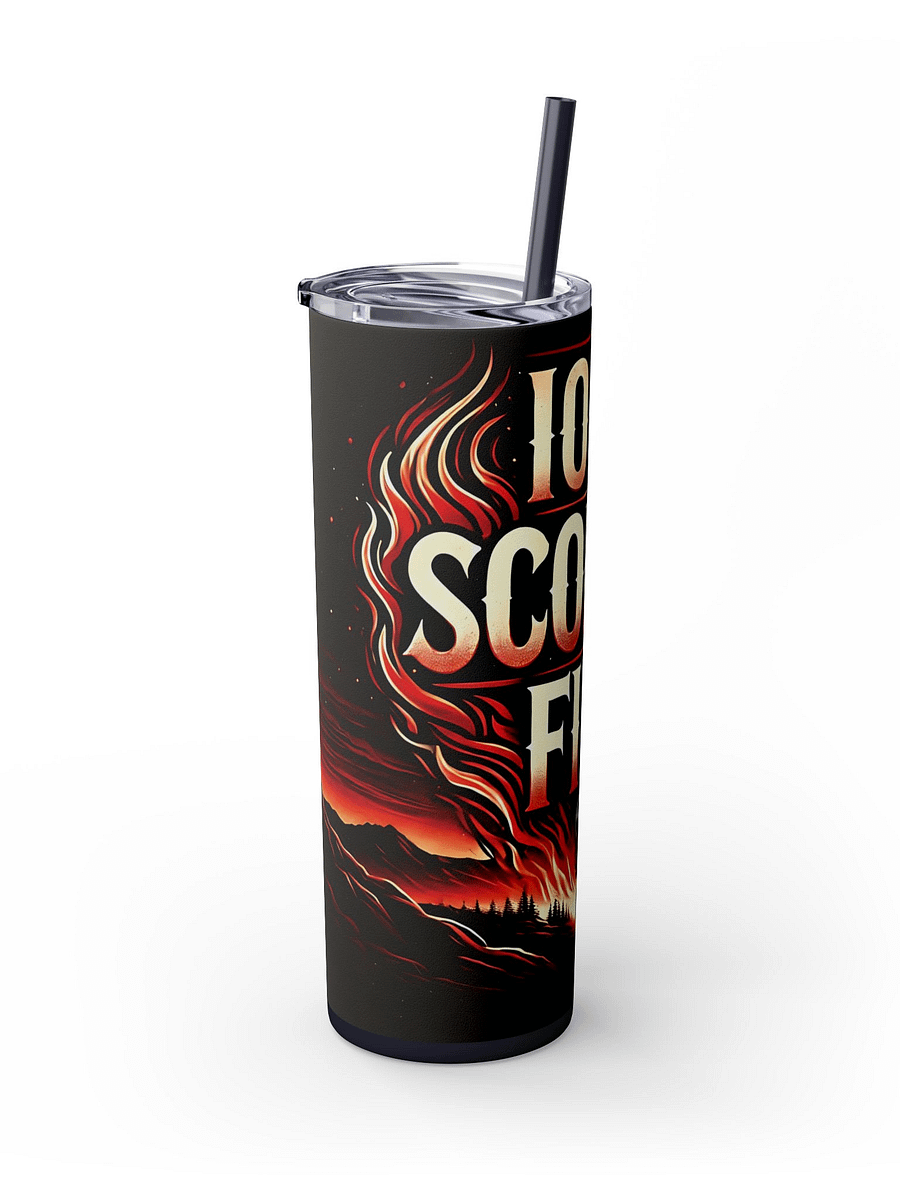 100% Scorpio Fire Tumbler Wrap | Bold Fiery Scorpio Zodiac Design | Astrology-Themed Gift for Passionate Scorpio Lovers product image (3)